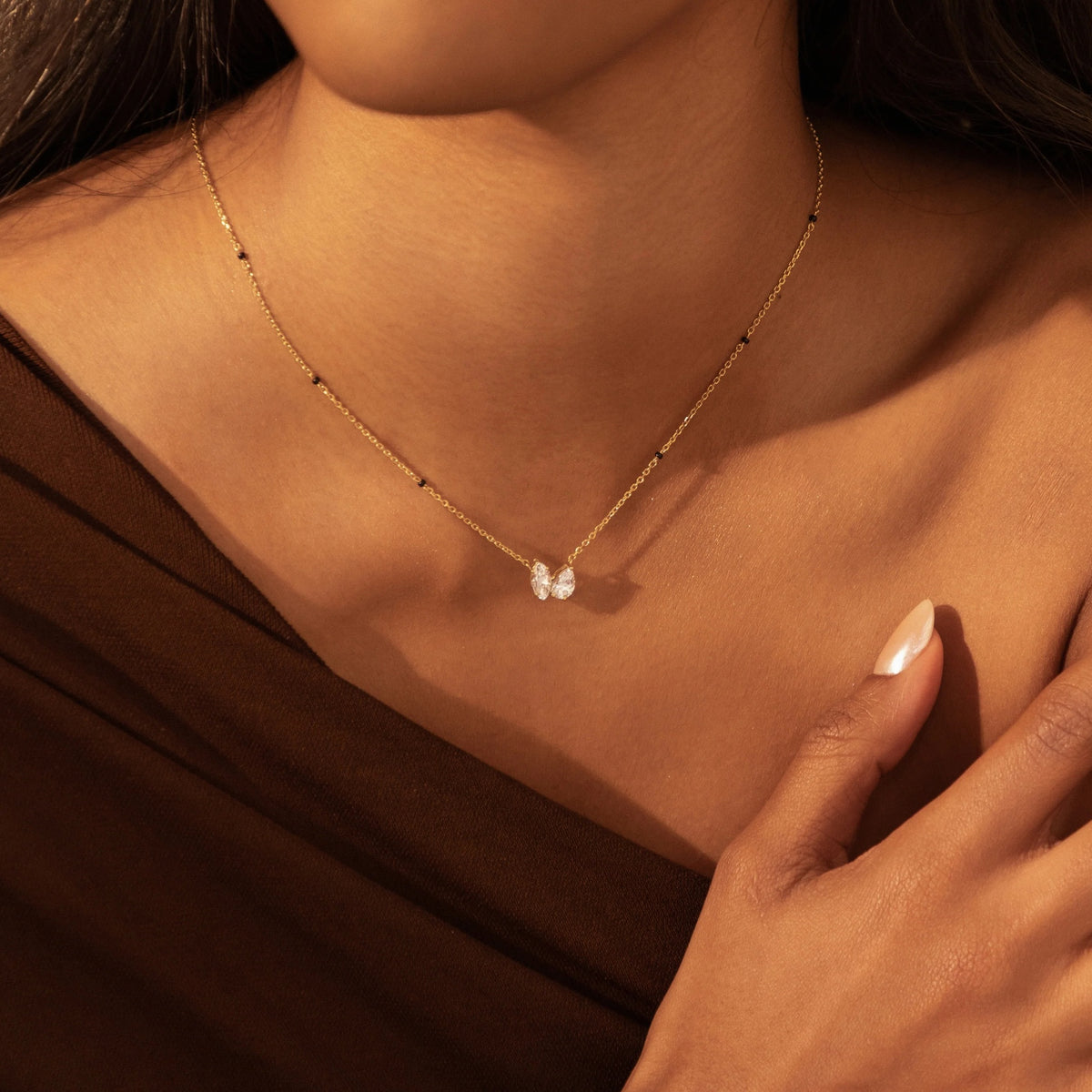 Seema Mangalsutra on model