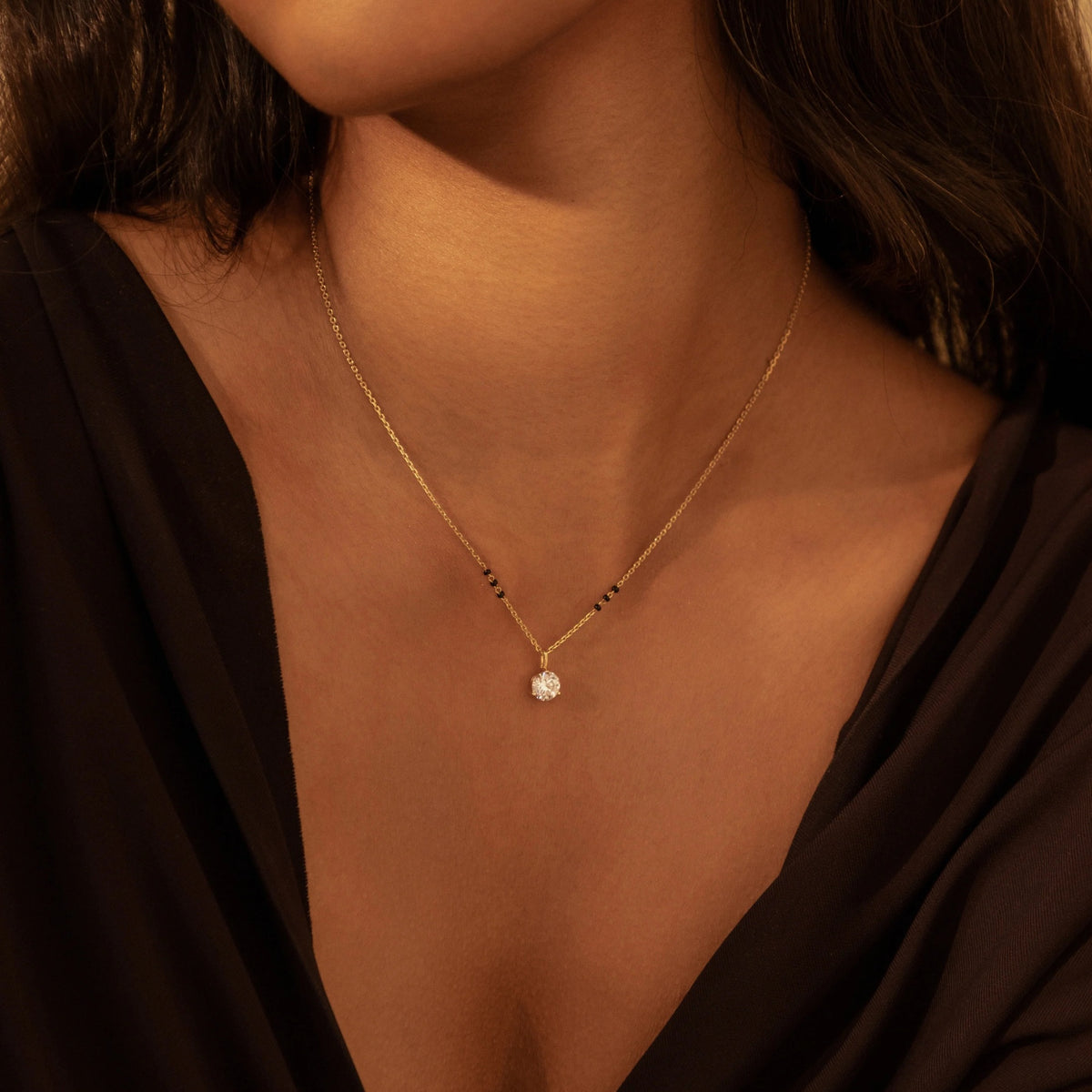Sohini Mangalsutra on model