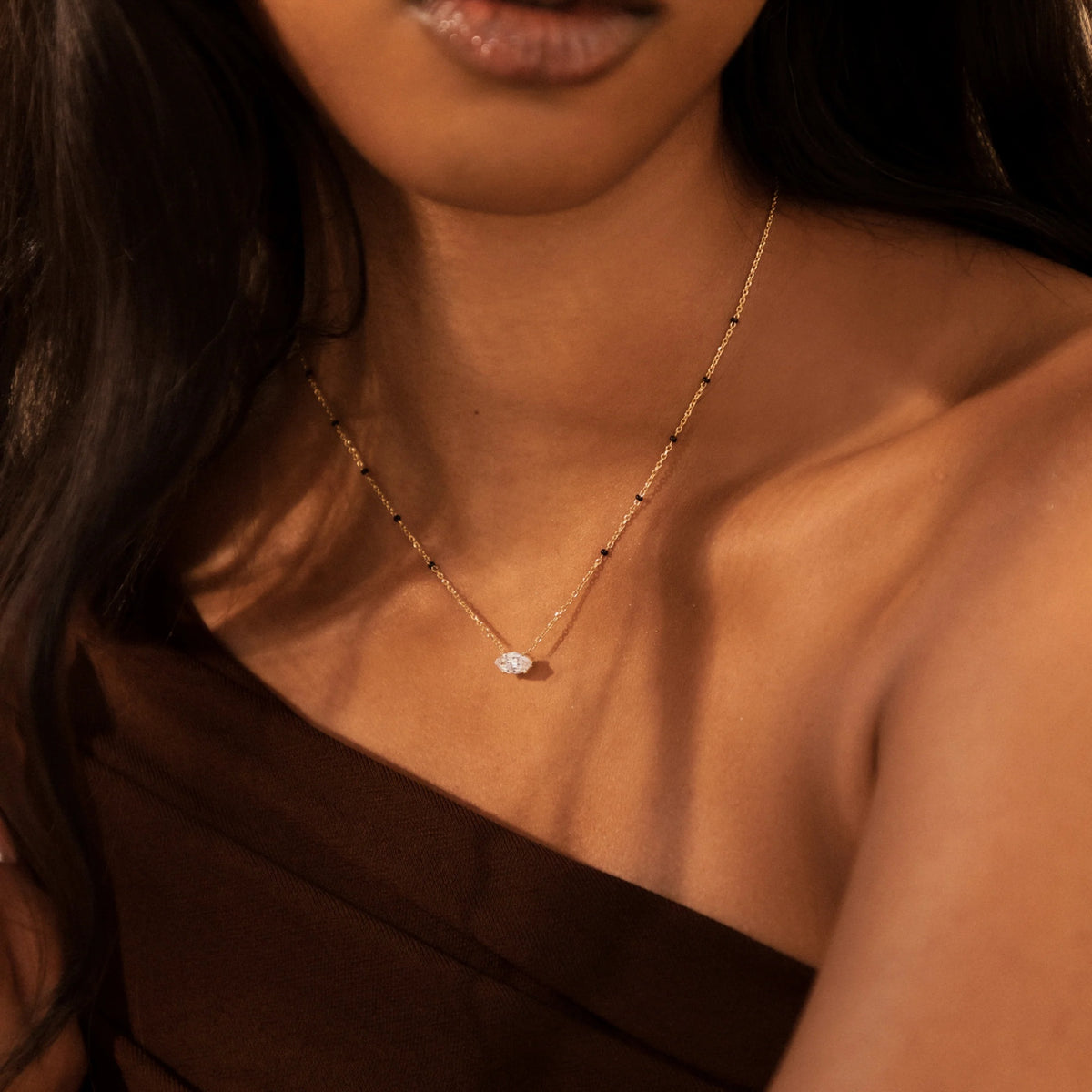 Myra Mangalsutra on model