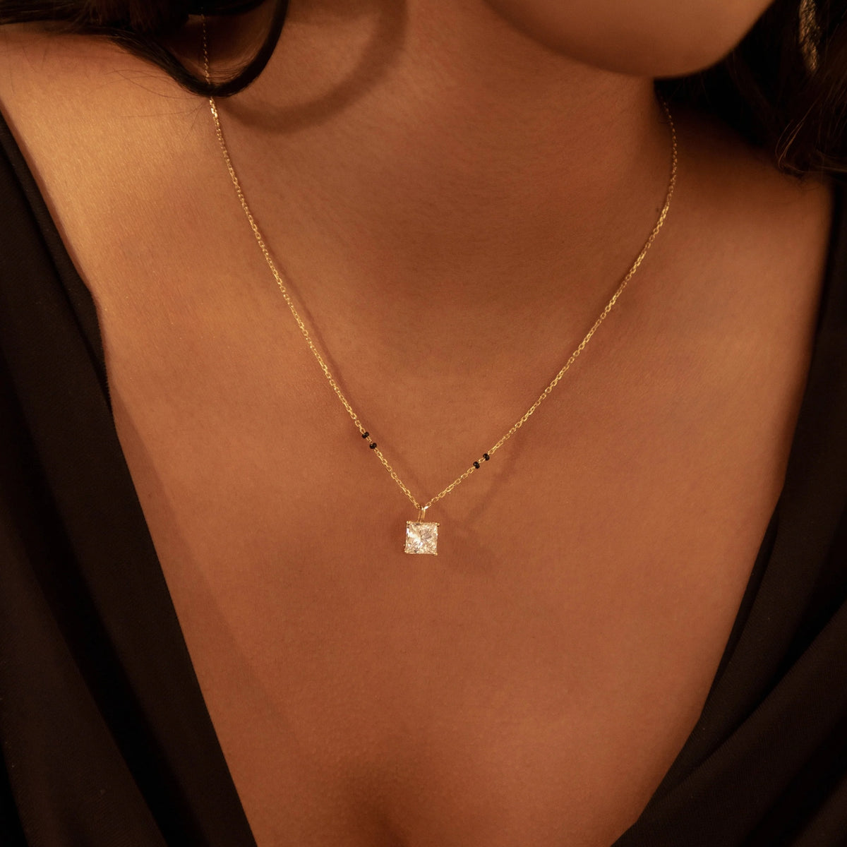 Nehal Mangalsutra on model